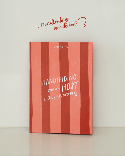 Witte wijnproeverij pakket | La Dolce Vino | Slechts 13,95 per persoon!