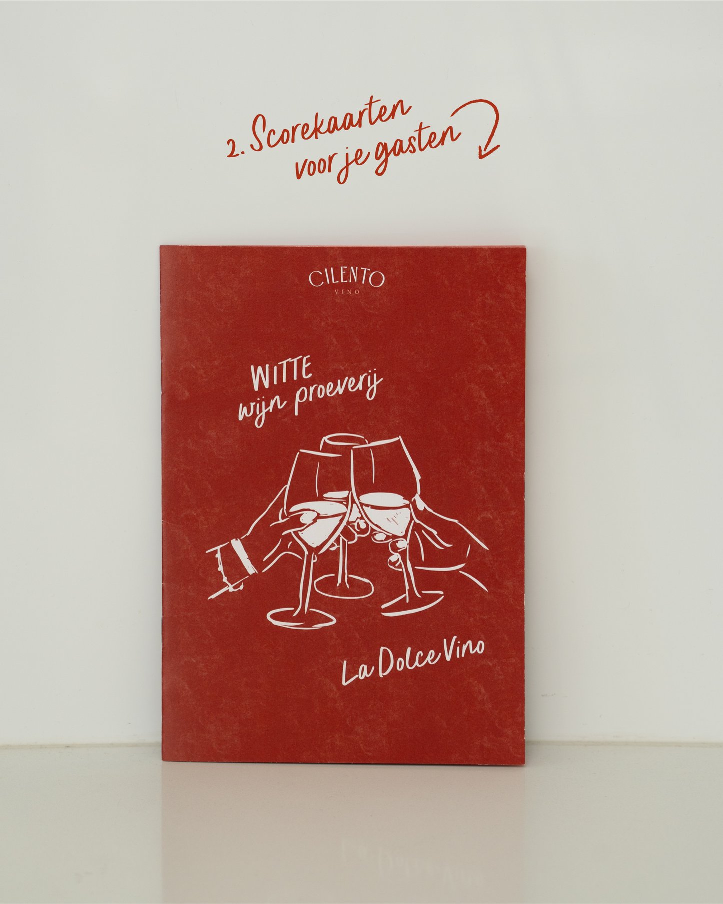 Witte wijnproeverij pakket | La Dolce Vino | Slechts 13,95 per persoon!