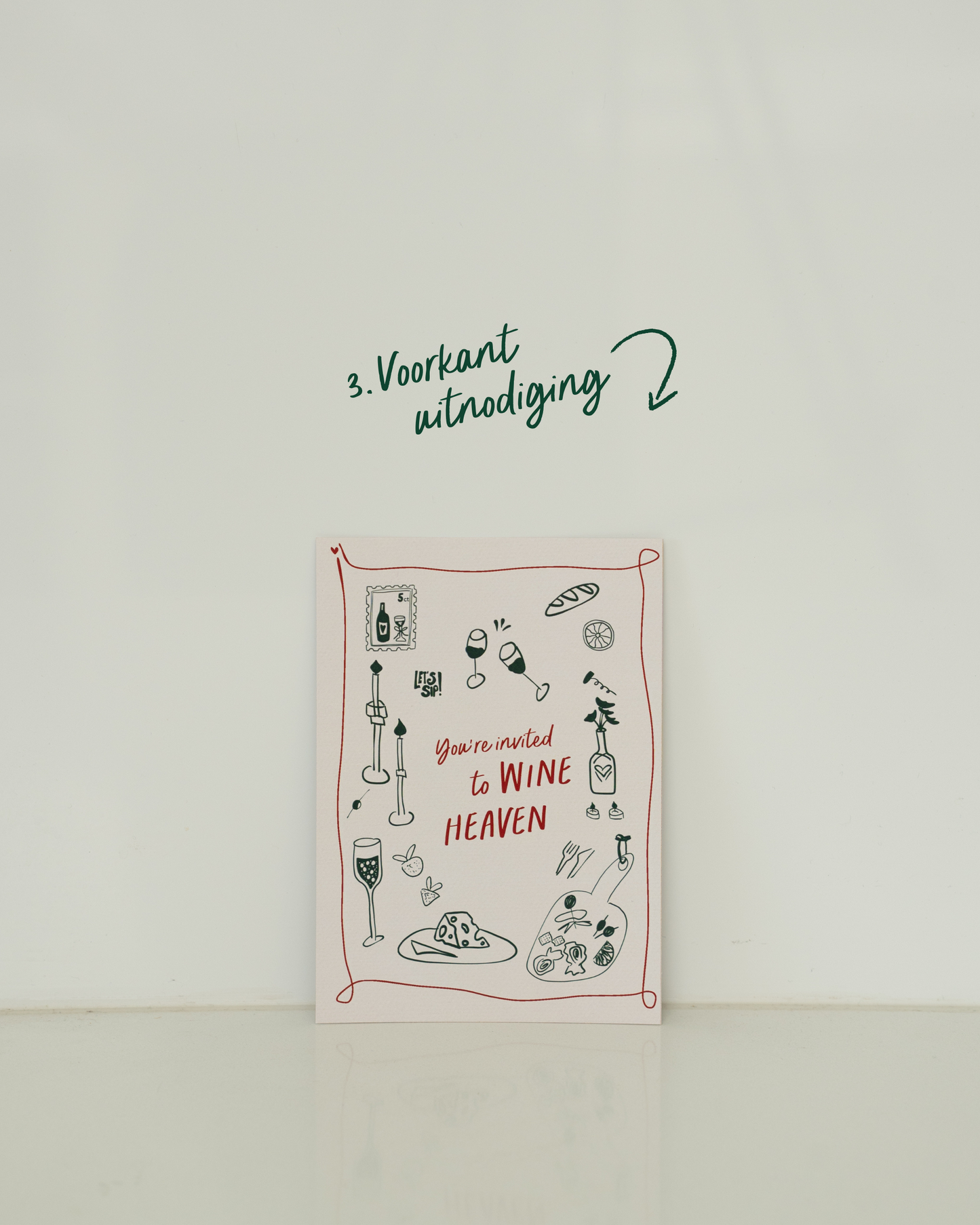 Witte wijnproeverij pakket | Elegant Green | Slechts 13,95 per persoon!