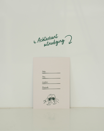 Witte wijnproeverij pakket | Elegant Green | Slechts 13,95 per persoon!