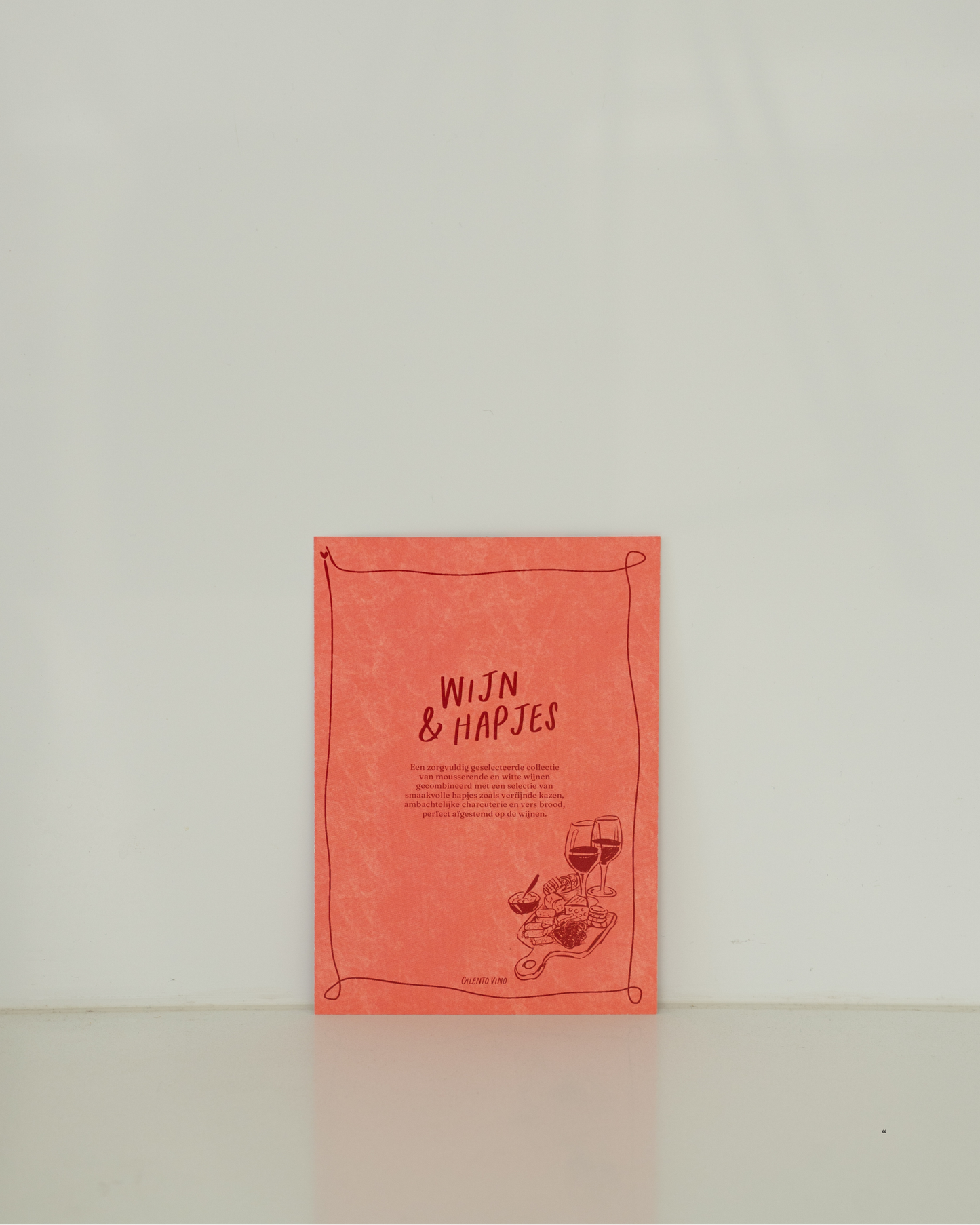 Menukaarten | La Dolce Vino | No 1. Fresco