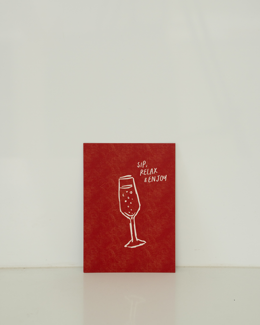 Menukaarten | La Dolce Vino | No 4. Frizzante (personaliseerbaar)