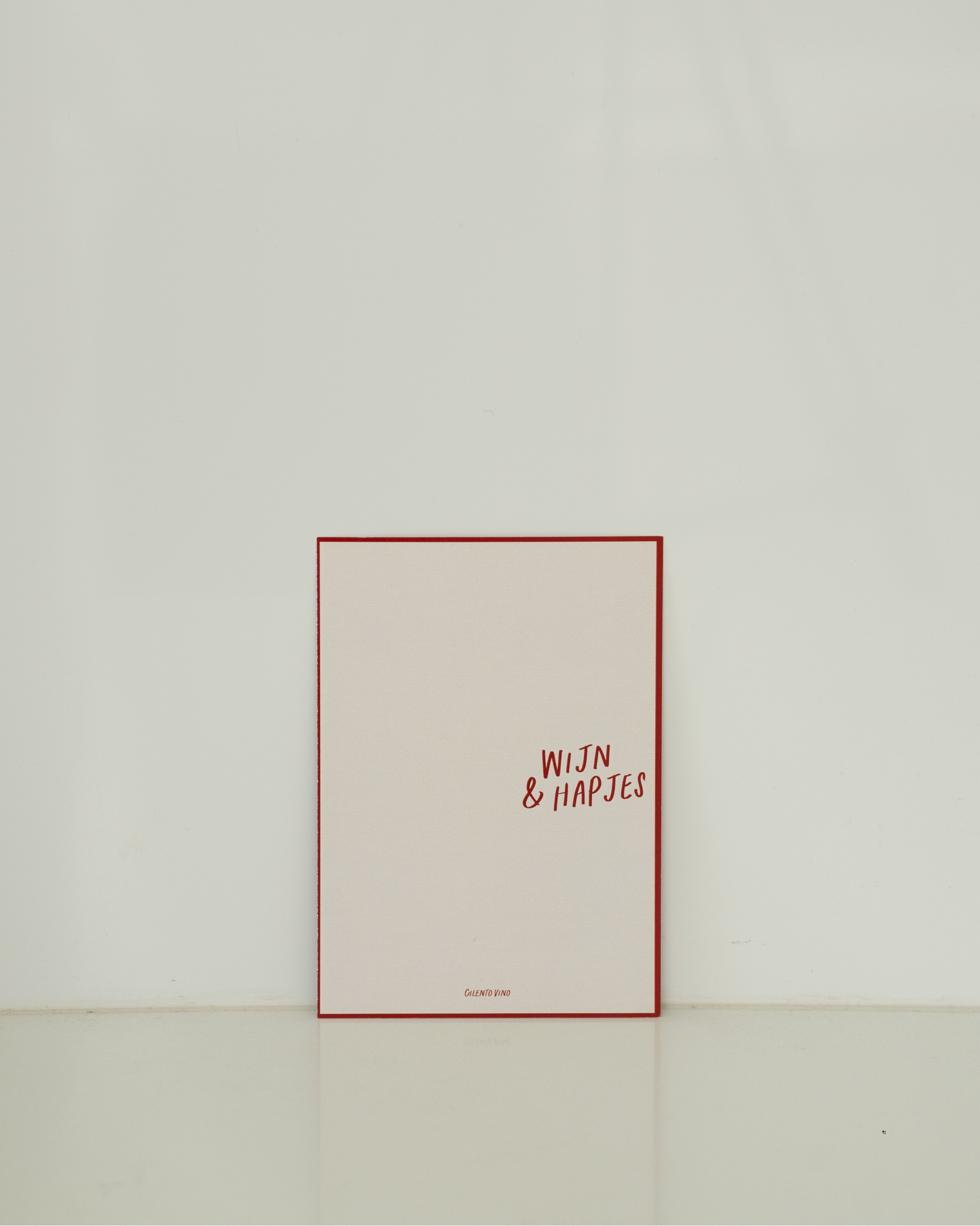 Menukaarten | La Dolce Vino | No 4. Frizzante (personaliseerbaar)