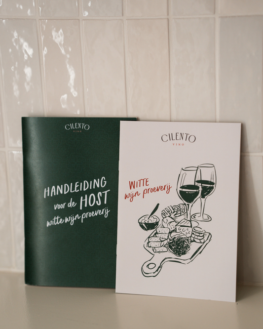 Witte wijnproeverij pakket | Elegant Green | Slechts 13,95 per persoon!